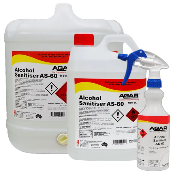 Agar Alcohol Sanitiser AS-60