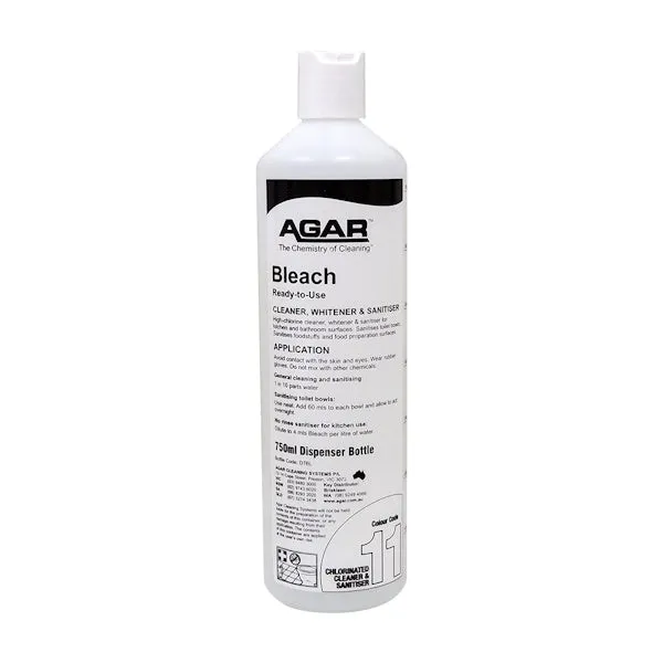 Agar Bleach 5% Sodium Hypochlorite