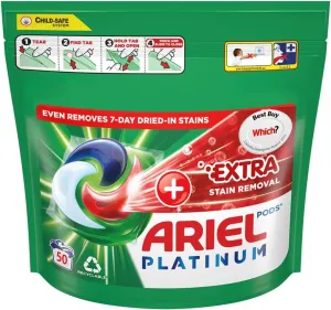 Ariel Platinum Washing Pods 50 Washes  Extra Stain Removal