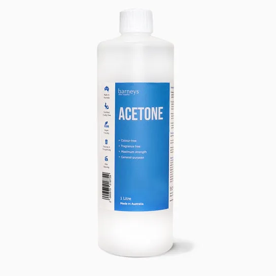 Barneys Acetone Nail Polish & Gel Remover - 1 Litre