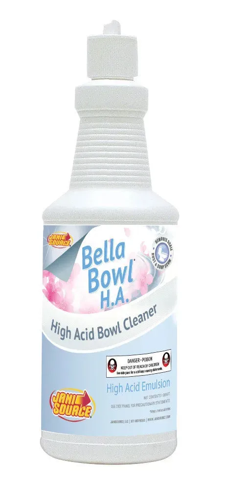 BellaBowl HA High Acid Toilet Bowl Cleaner, 1 Quart