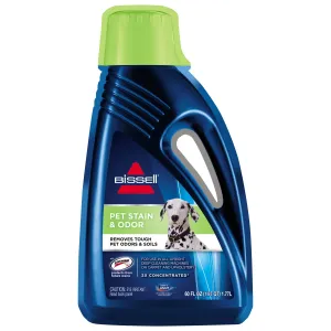 BISSELL 99K52 Pet Stain and Odor Remover, Liquid, Characteristic Fragrance, 60 oz Bottle