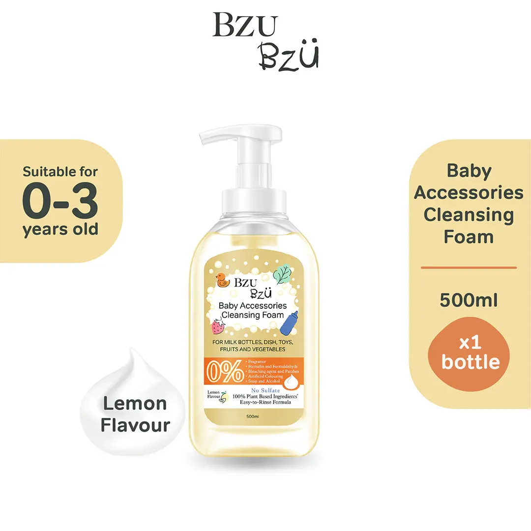 BZU BZU Baby Accessories Foaming Cleanser Lemon Flavour Bundle Deal