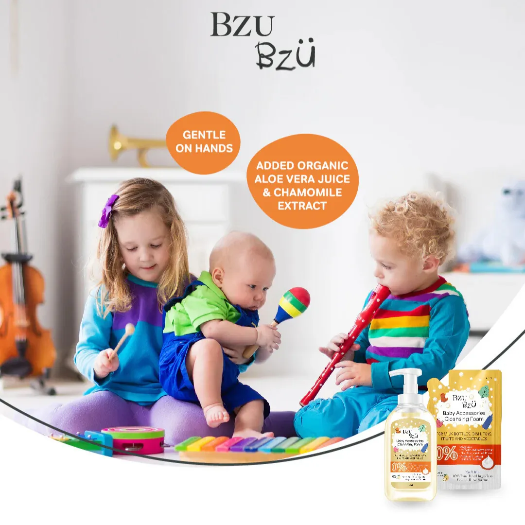 BZU BZU Baby Accessories Foaming Cleanser Lemon Flavour Bundle Deal