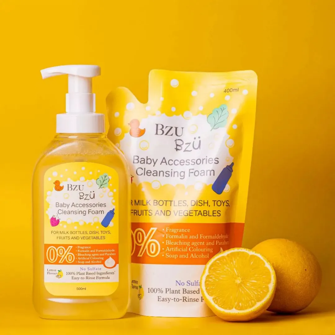 BZU BZU Baby Accessories Foaming Cleanser Lemon Flavour Bundle Deal