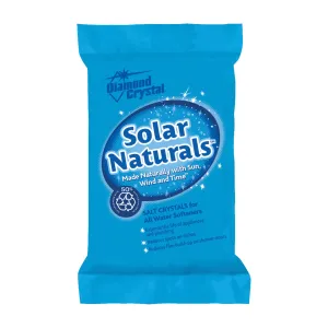 Cargill Diamond Crystal Solar Naturals 100012455 Salt Pellets, 50 lb Bag, Crystalline Solid, Halogen