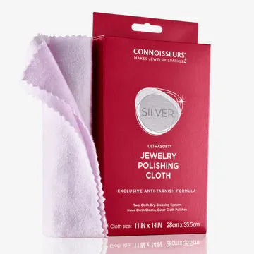 Connoisseurs UltraSoft® Silver Jewelry Polishing Cloth