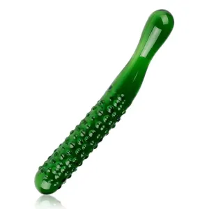 Cucumber Glass Dildo