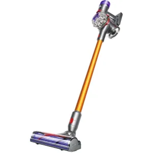 Dyson V8 Absolute Cordless Stick Vacuum Cleaner - 40 Minutes Run Time - Silver/Yellow