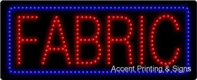 Fabric Flashing & Animated LED Sign (High Impact, Energy Efficient)