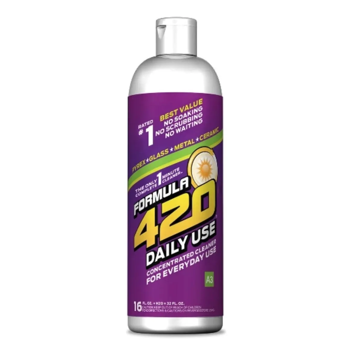 Formula 420 Products - Formula 420 Daily Use Concentrate Cleaner   H20 - 16oz