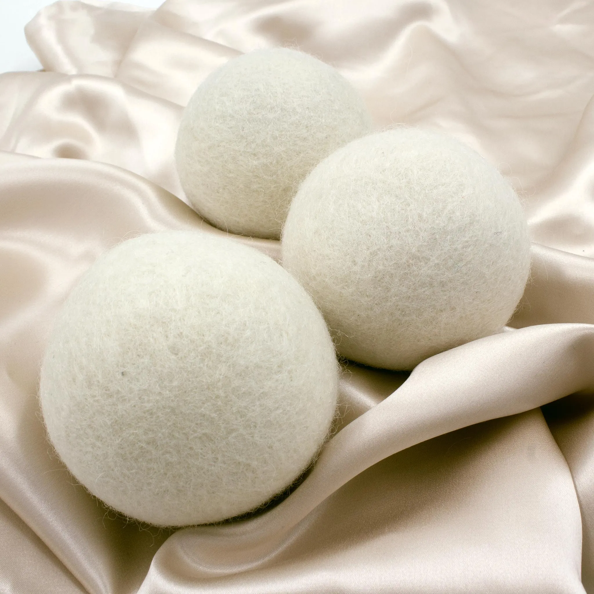 Heritage Park Wool Dryer Balls - White / 6-Pack