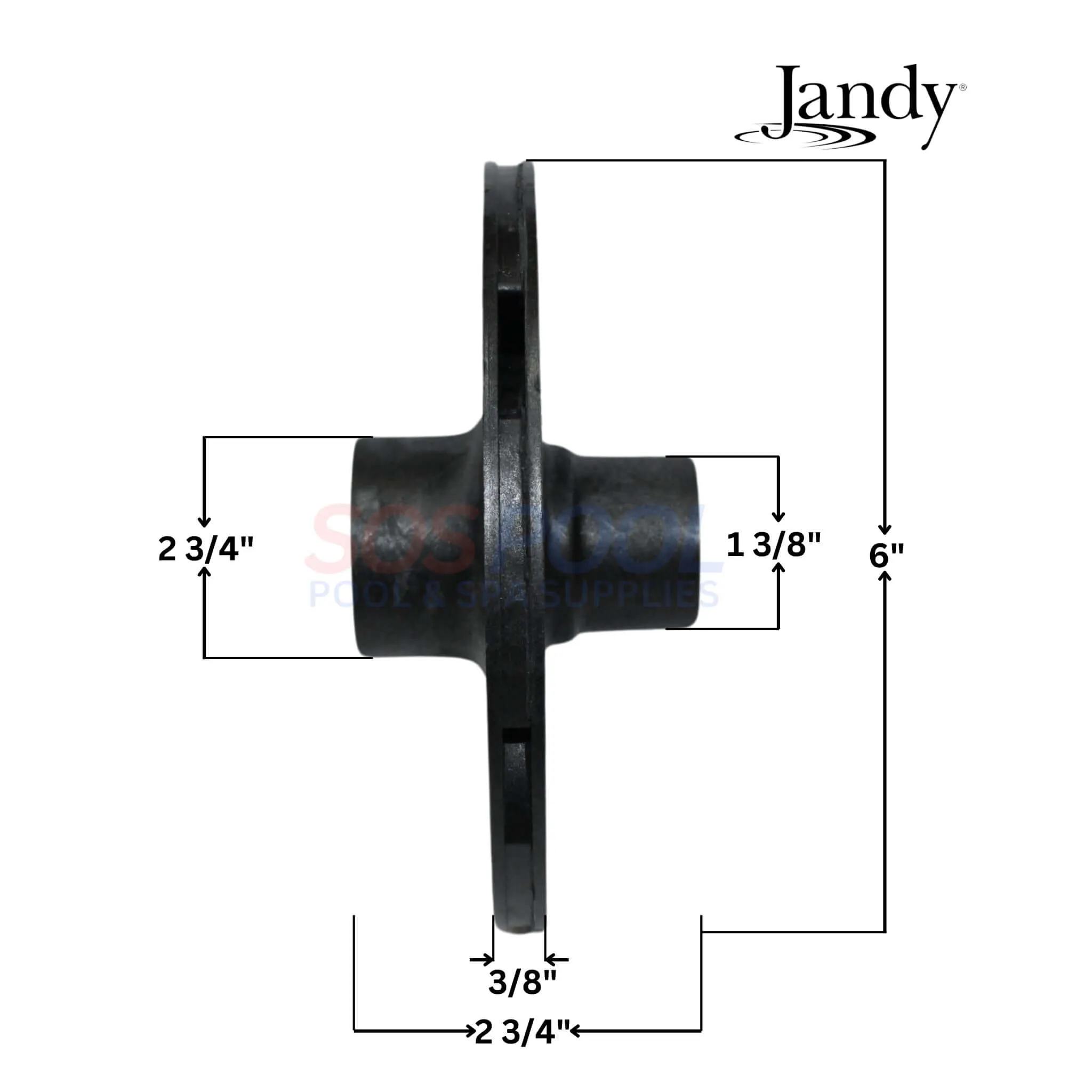 Pentair Impeller For New Style Letro Booster Pumps | LA05L