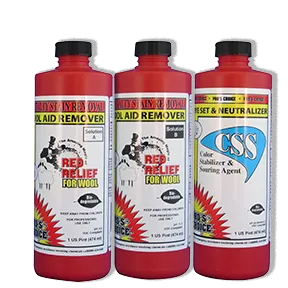 Red Relief for Wool Small - 3 16oz. Bottles