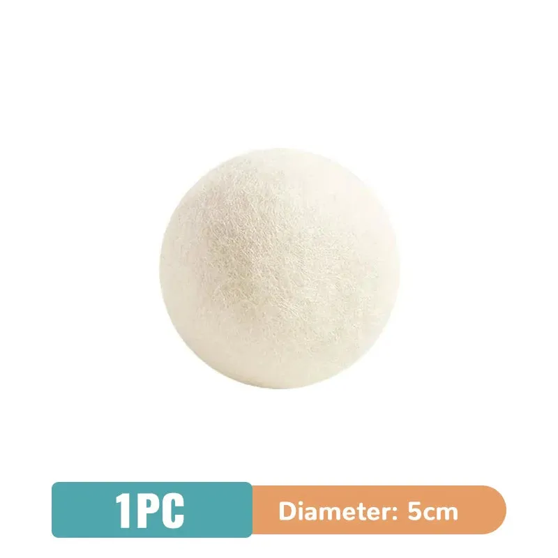 Reusable Wool Dryer Balls - Natural Fabric Softener