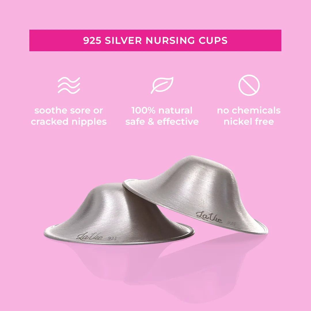 Silver Nursing Cups