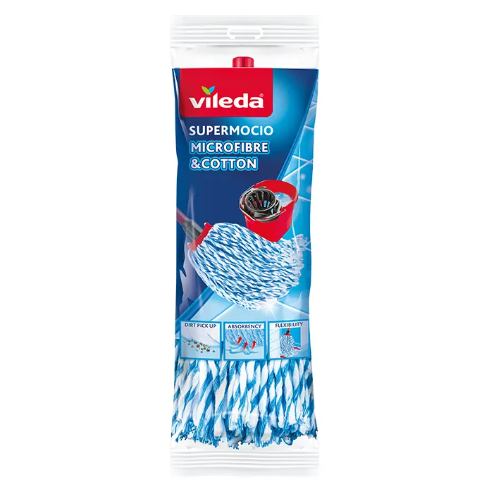 Vileda SuperMocio Microfibre & Cotton Refill