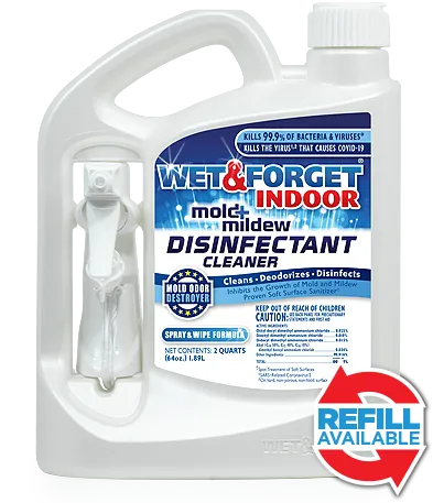 Wet & Forget Indoor Disinfectant Cleaner (64 oz.)